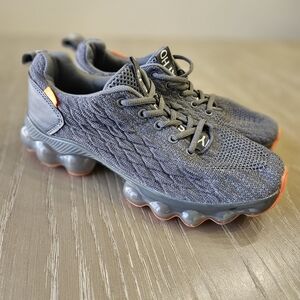 SKDOIUL Men's Gray Sport Running Walking Shoes Sneakers Size 8US 38EU